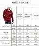 Men's Quarter-Zip Sweater Autumn Winter Thicken Knitted Pullover Polo Sweaters